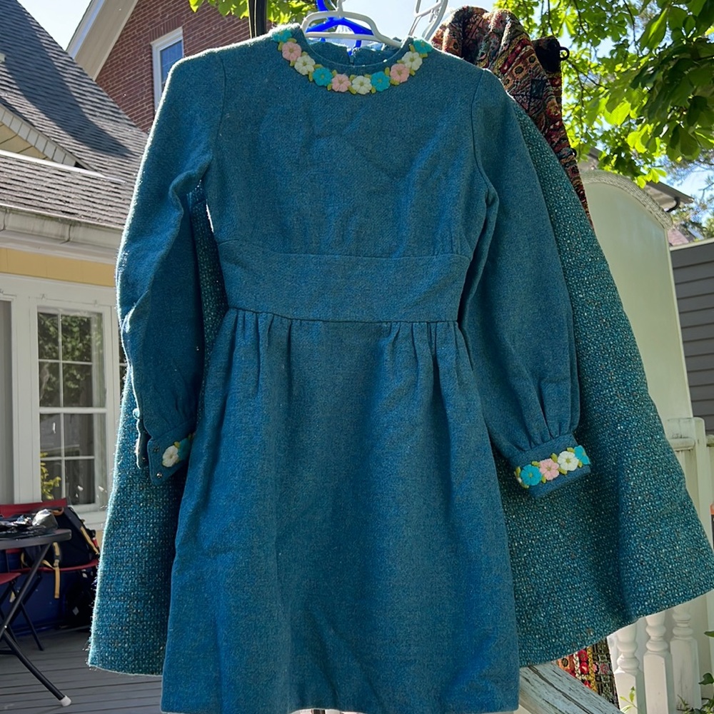 Vintage wool dress